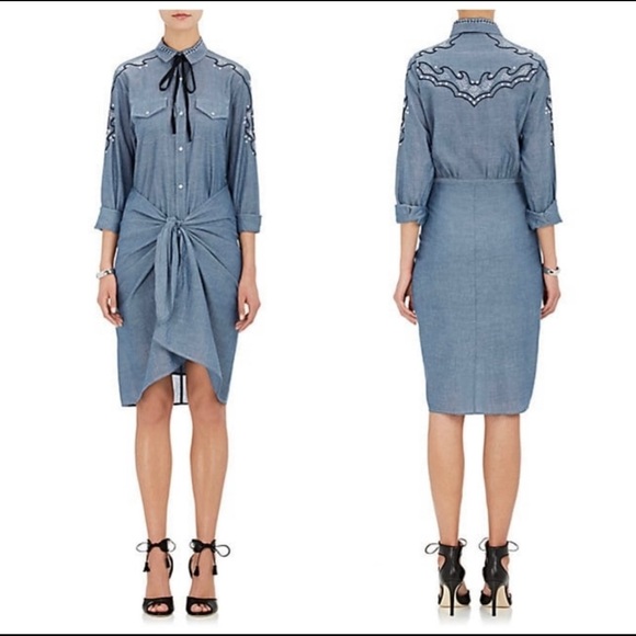 Ulla Johnson Dress  Jane Chambray - Picture 3 of 15